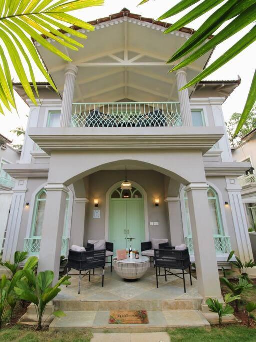 Barcelona Villas At Love Story Siolim- 3Bhk Private Pool Villas Exterior foto