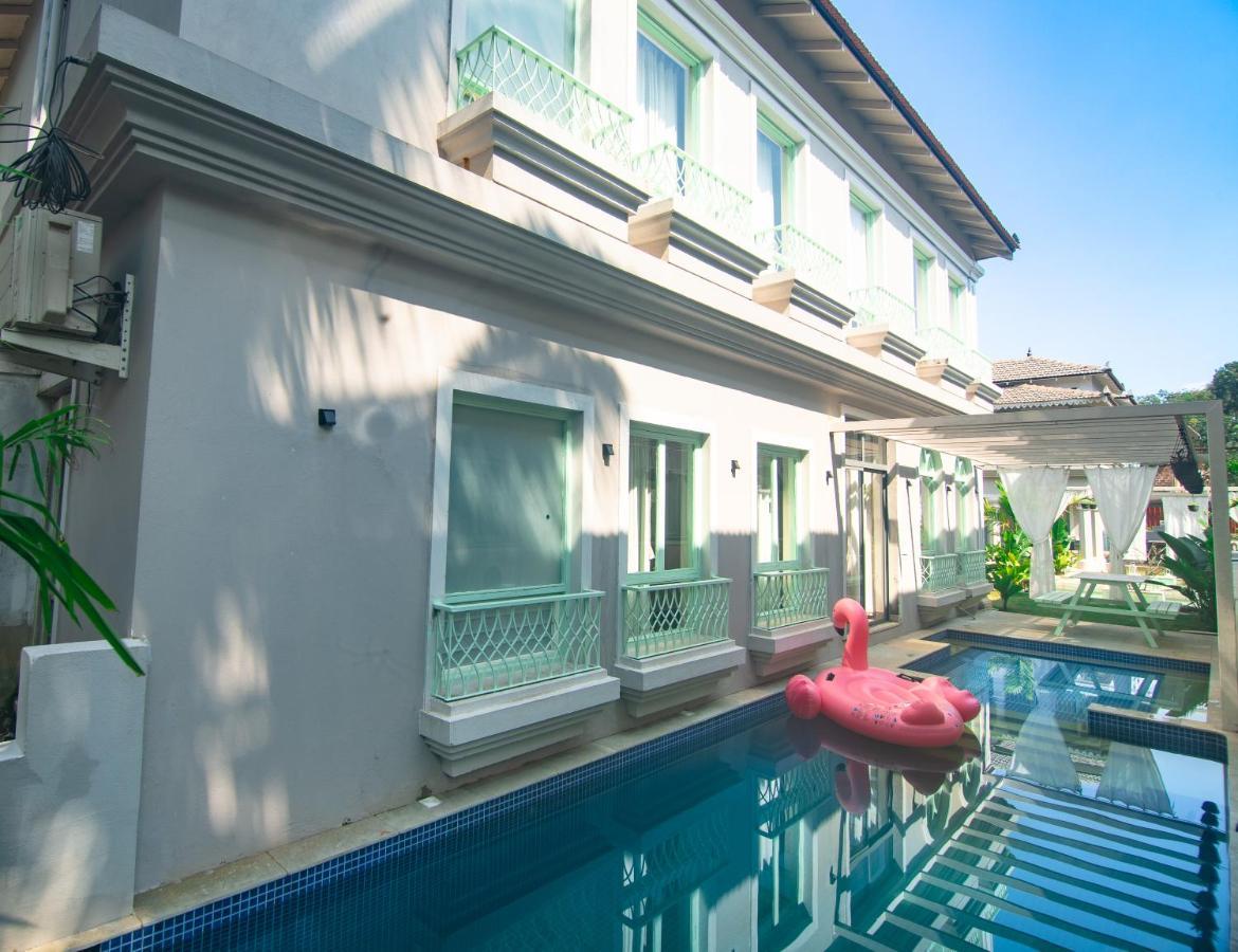 Barcelona Villas At Love Story Siolim- 3Bhk Private Pool Villas Exterior foto